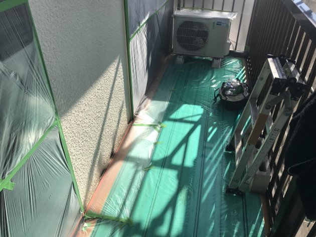 各所の養生