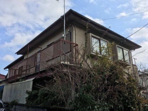 足場の解体