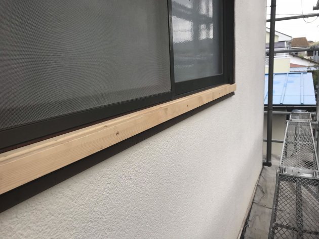 木枠の塗装