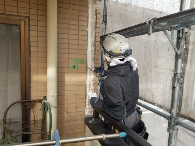 防水　コーキング処理