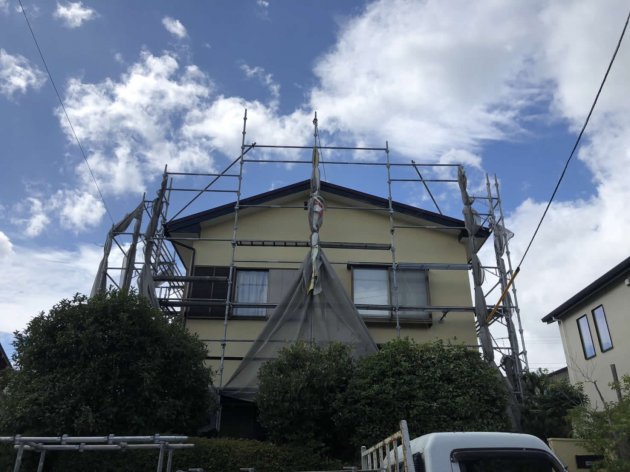 足場解体