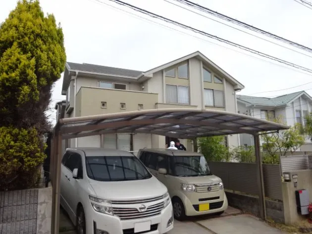 塗装工事ビフォー