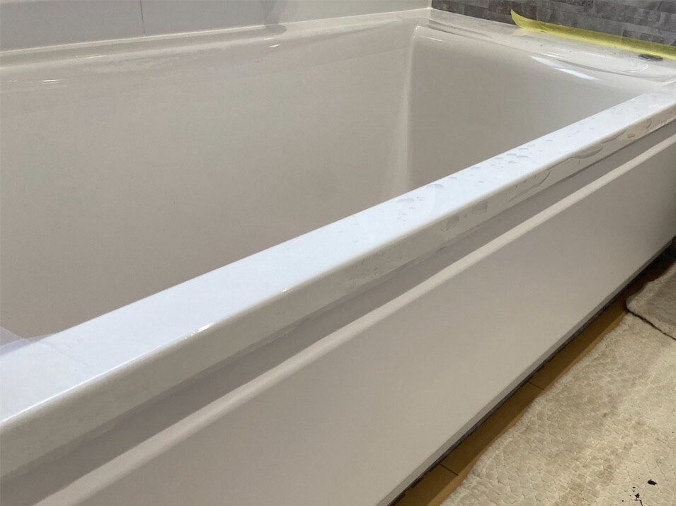 施工中 浴槽交換