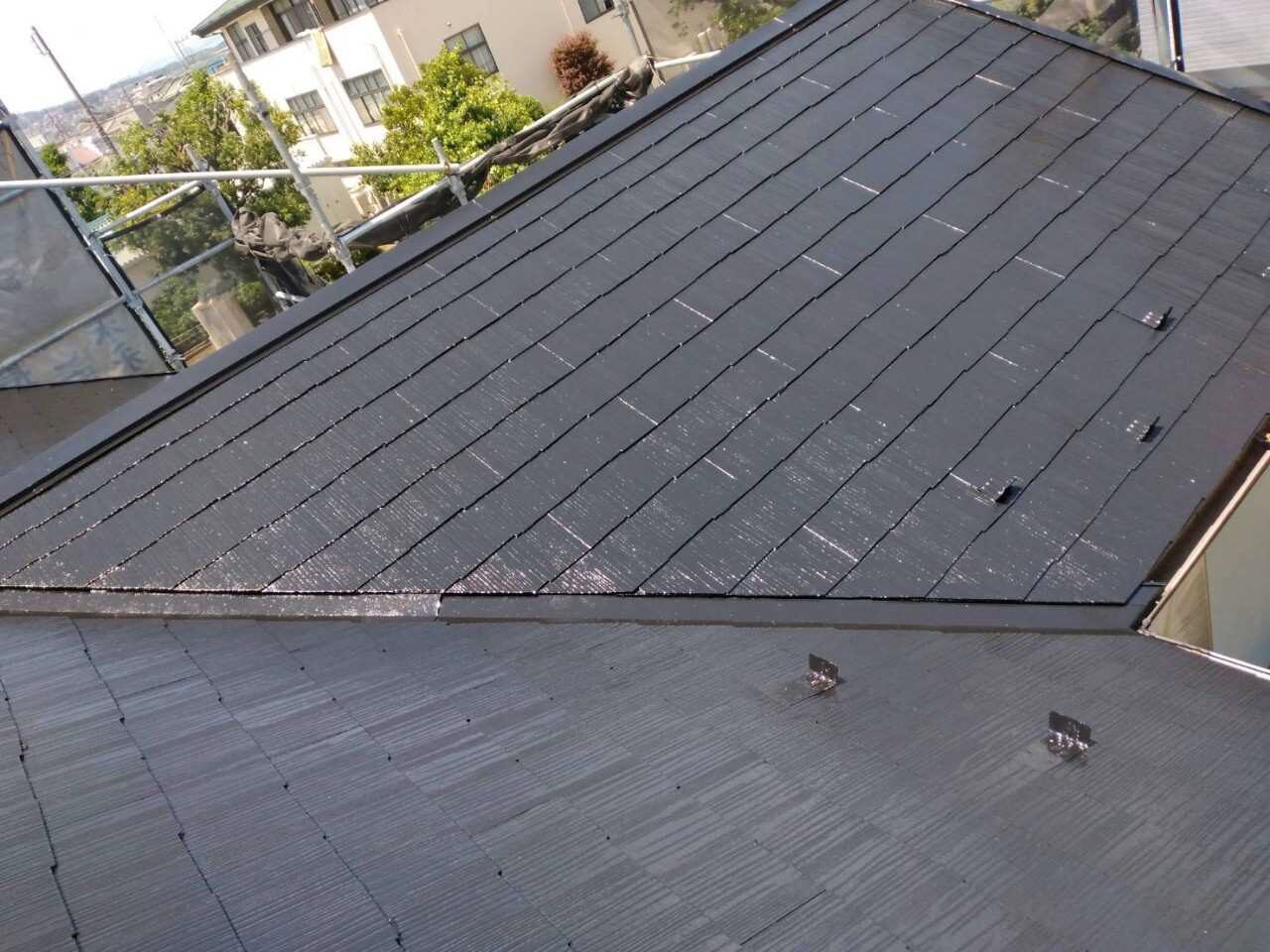 屋根施工後