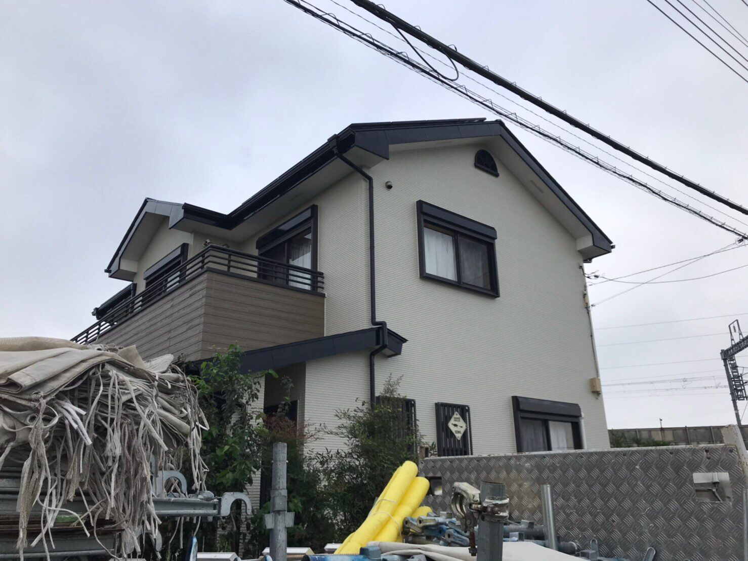 全景施工後