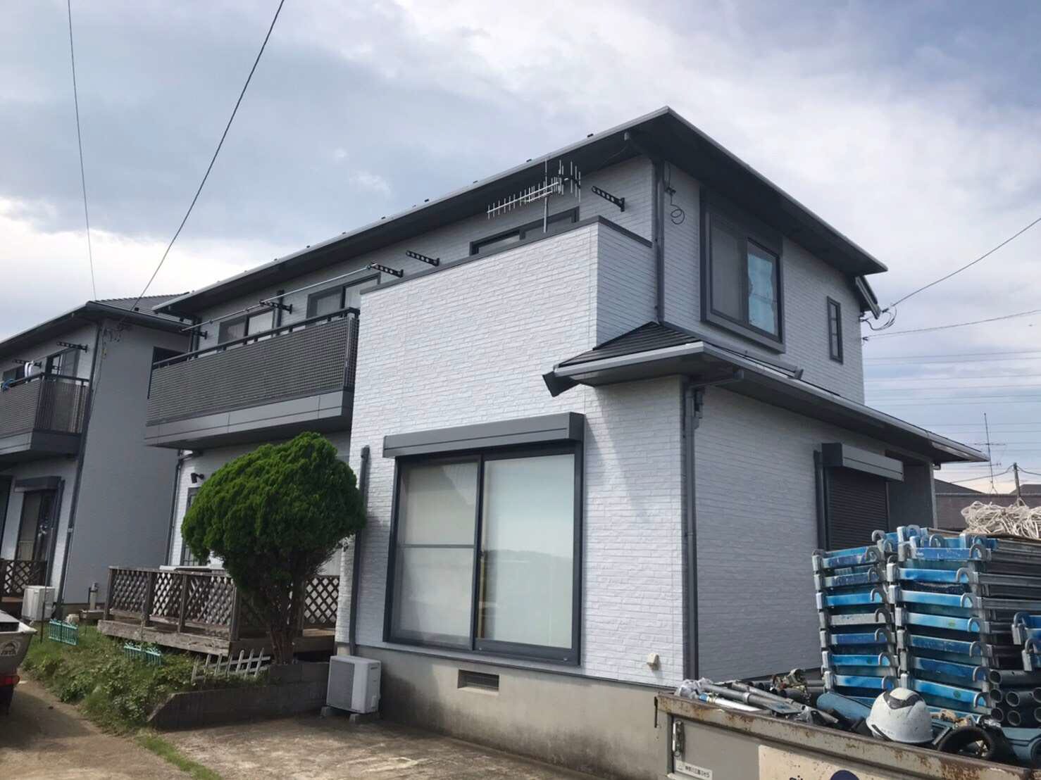 全景 施工後