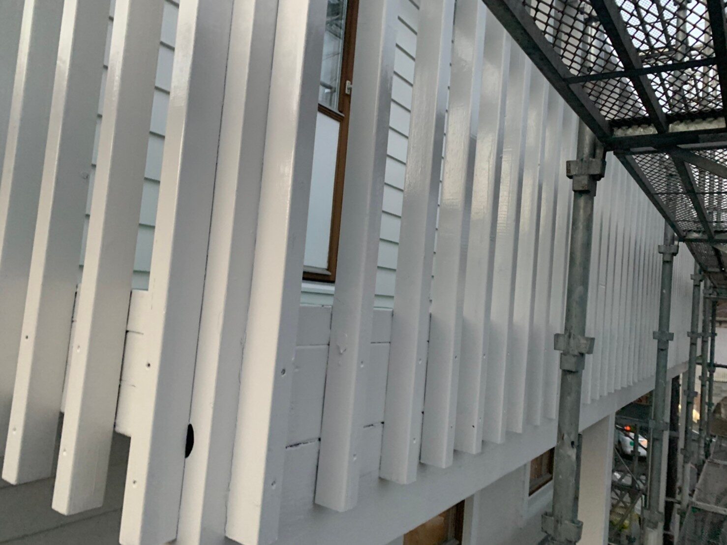 付帯部施工後