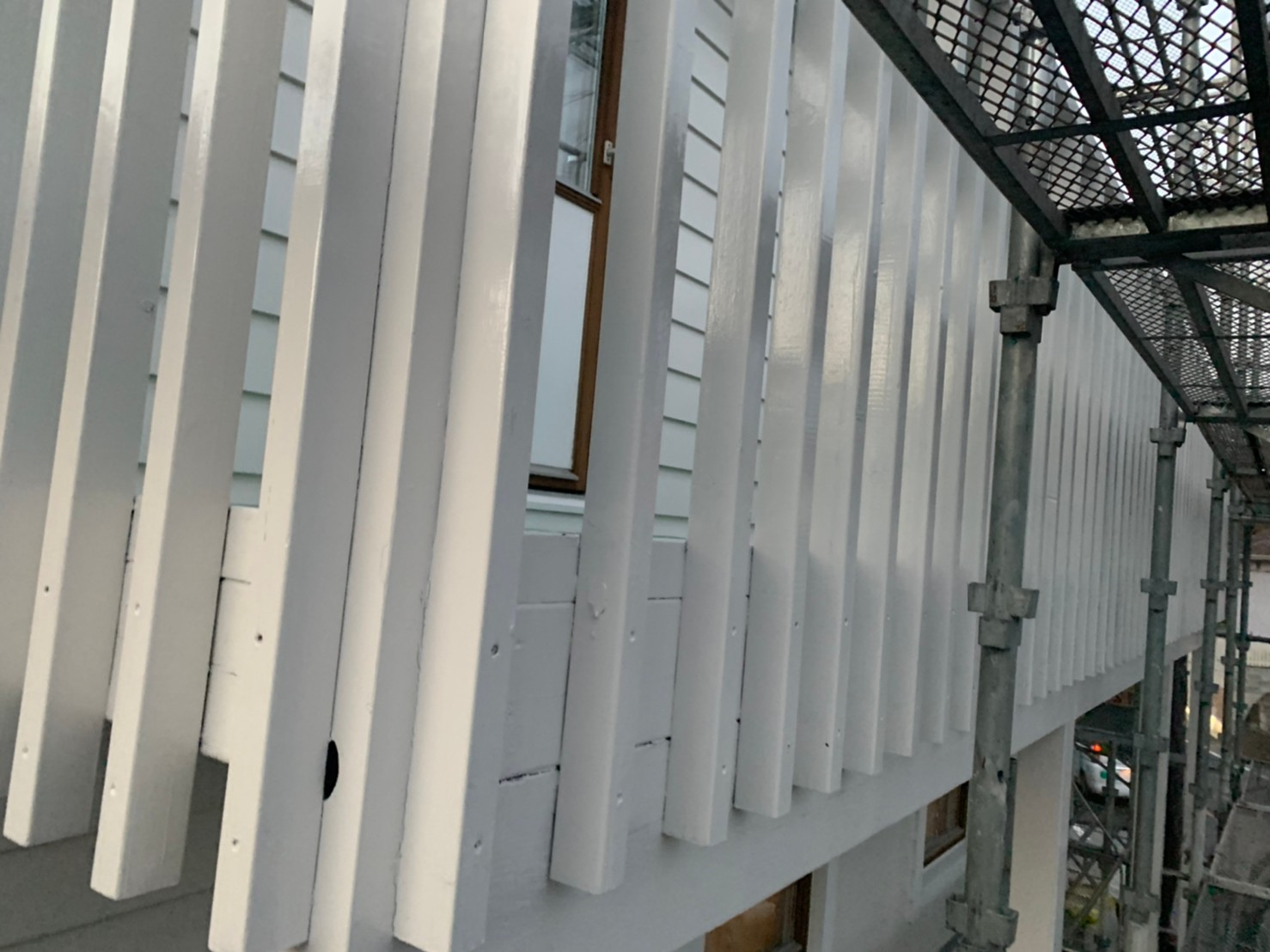 付帯部施工後