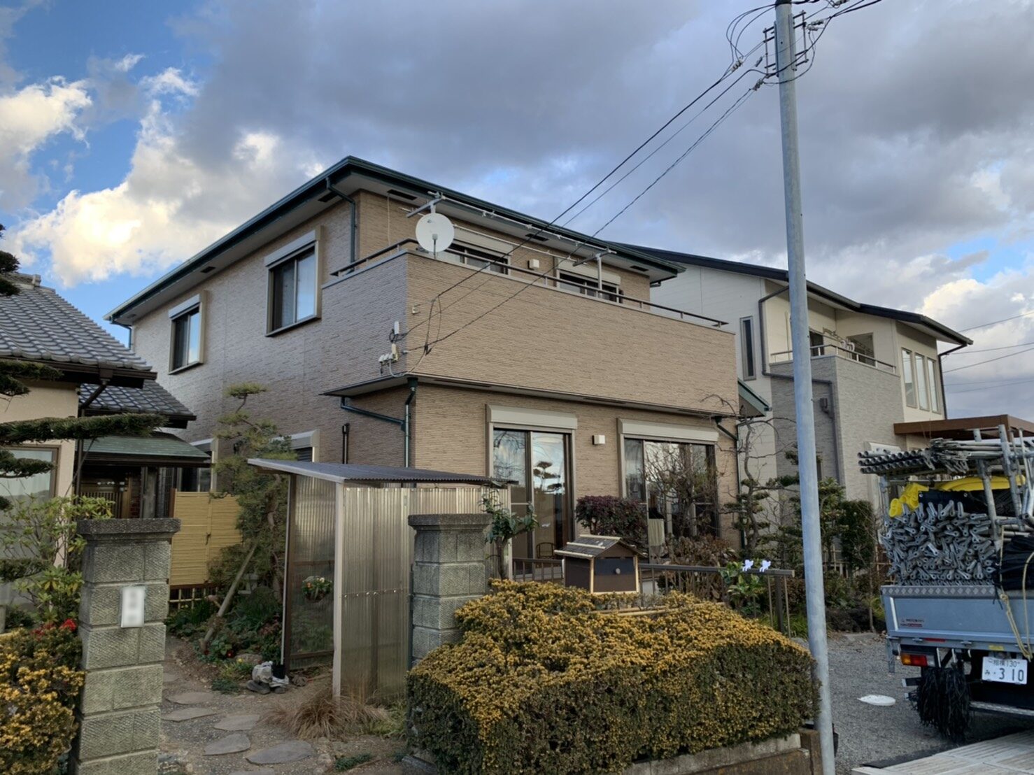 全景施工後