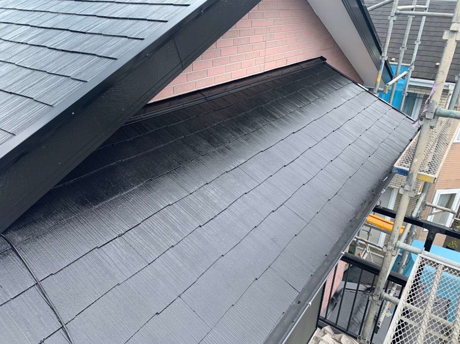 屋根施工後