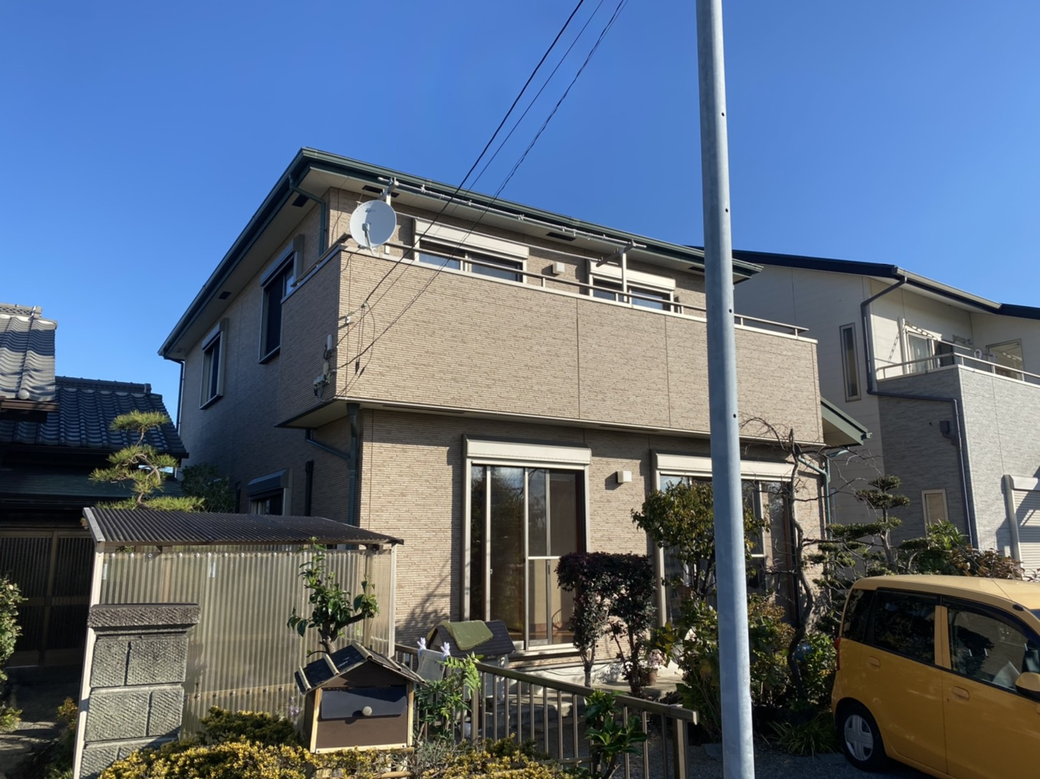 外壁施工前