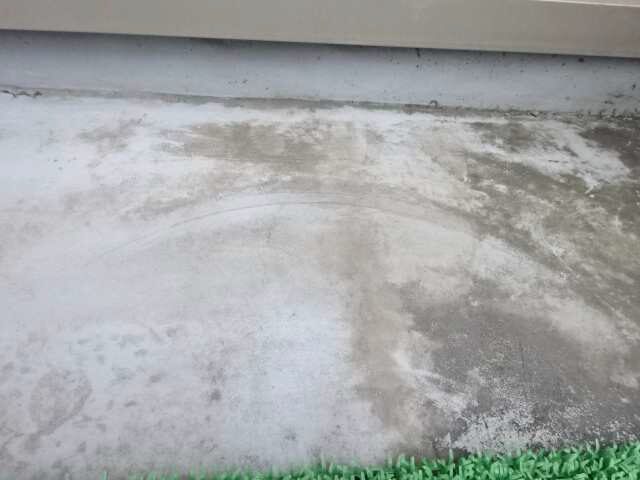 ベランダ防水施工前
