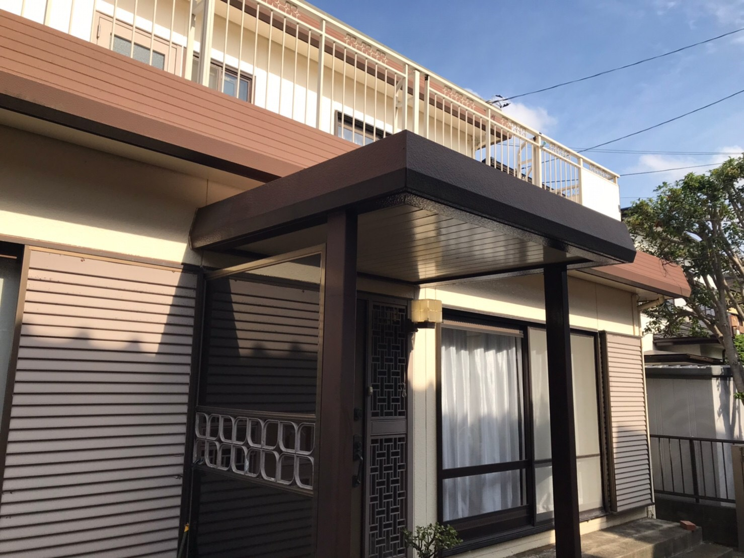外壁施工前