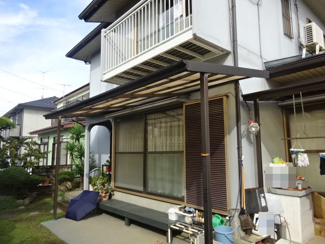 施工前 工事前の外観です。