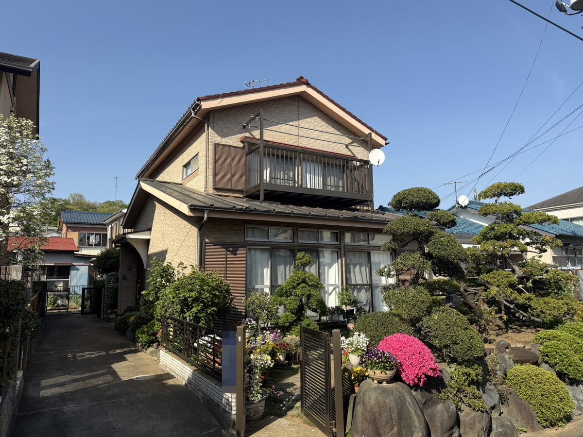 施工前 工事前の外観です。