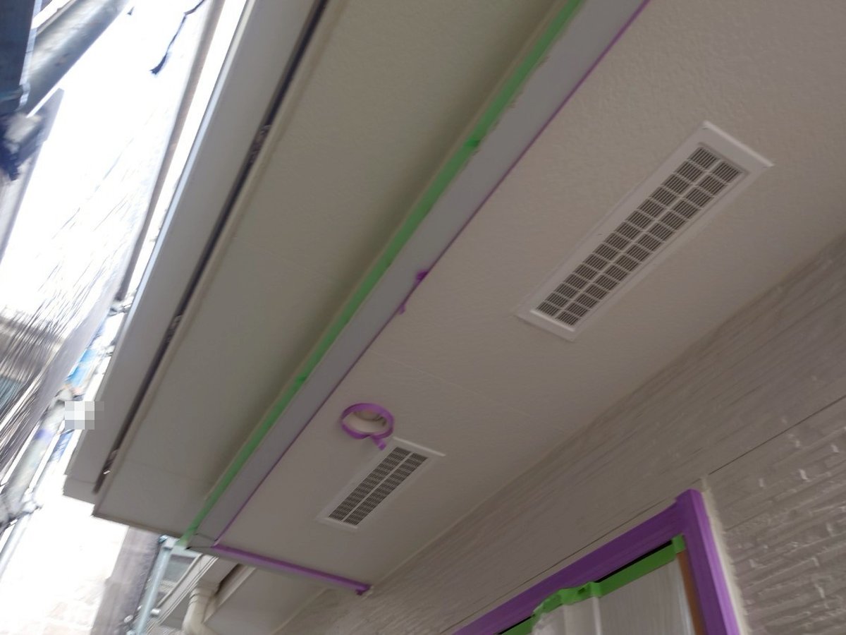 施工後　作業を終えたところです。